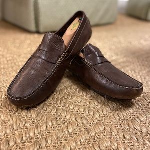 Cole Haan Men's Brown Leather Loafers Size 13